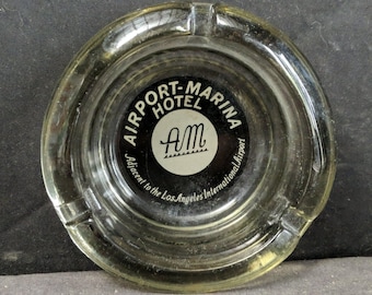 1960's Los Angeles International Airport Marina Hotel Ash Tray