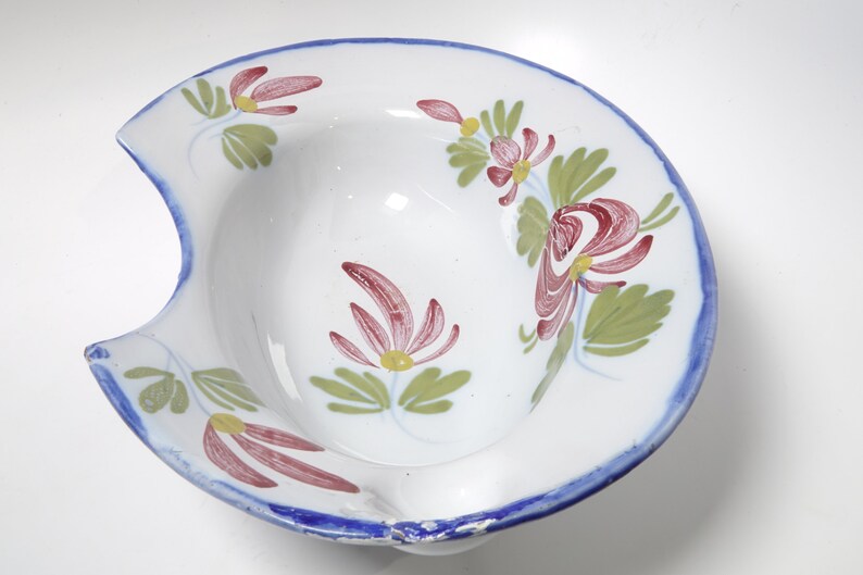 C.1790 Antique Faience Shaving Bowl Barbers Blood letting Etsy