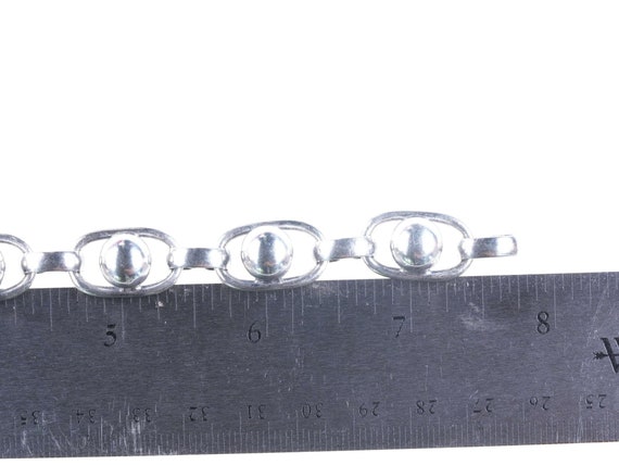 Napier Sterling Mid Century Modernist Link bracel… - image 6
