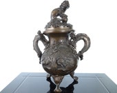 Meiji Period Bronze Japanese Censer