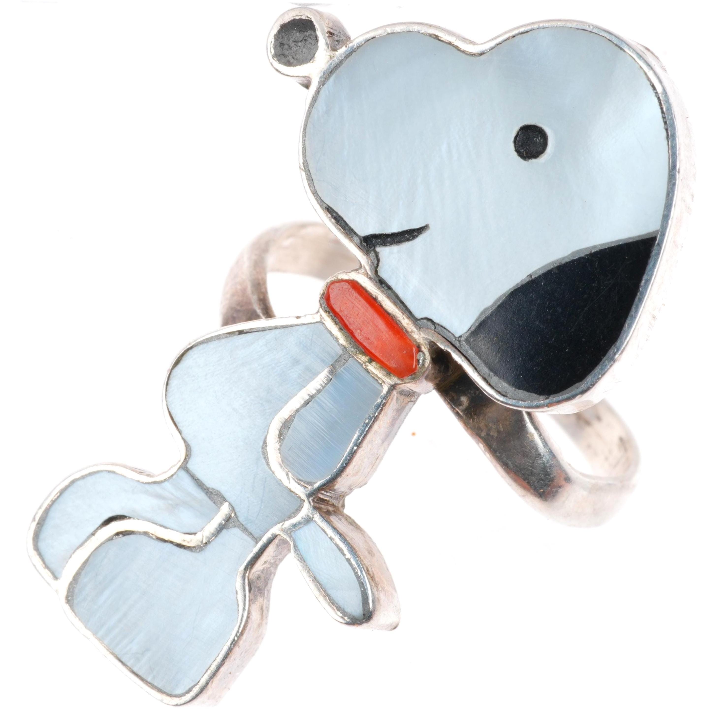 Zuni ring snoopy - Etsy 日本