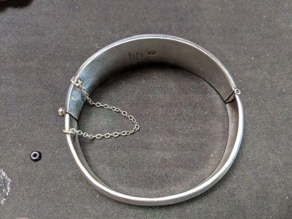 Alfredo Villasana Mexican Modernist Silver Bracel… - image 6