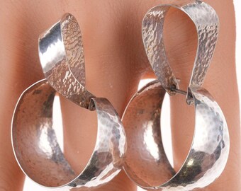 James avery deals hammered hoop earrings