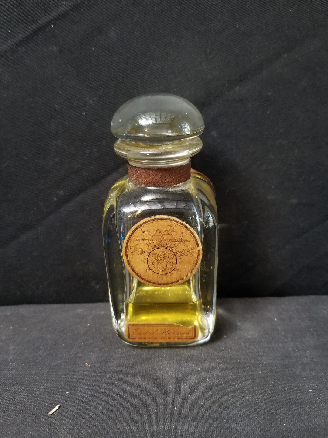 Vintage 1950's Hermes 2oz Perfume Bottle - Etsy