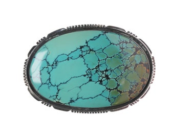 M Villanueva Zuidwestelijke Sterling/turquoise riemgesp