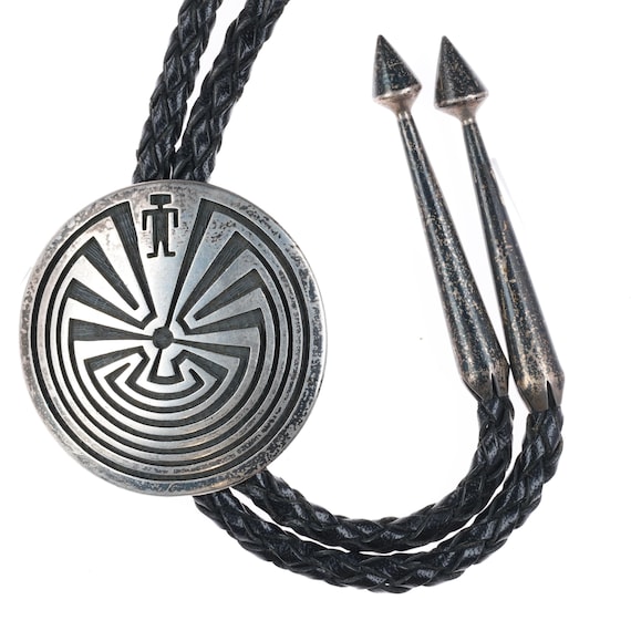 Vintage Hopi Hopicrafts Sterling silver Man in the Ma… - Gem