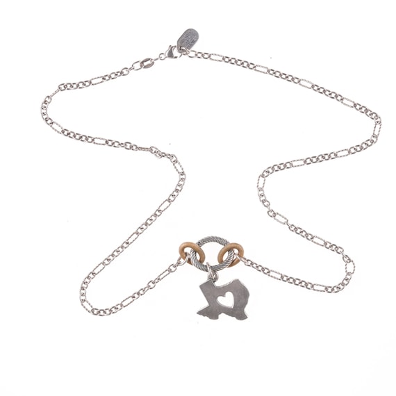 James Avery 14K Circlet Charm Holder Necklace - 18 in.