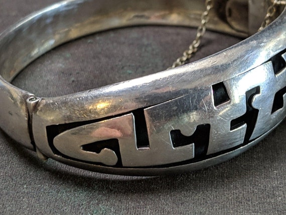 Alfredo Villasana Mexican Modernist Silver Bracel… - image 2