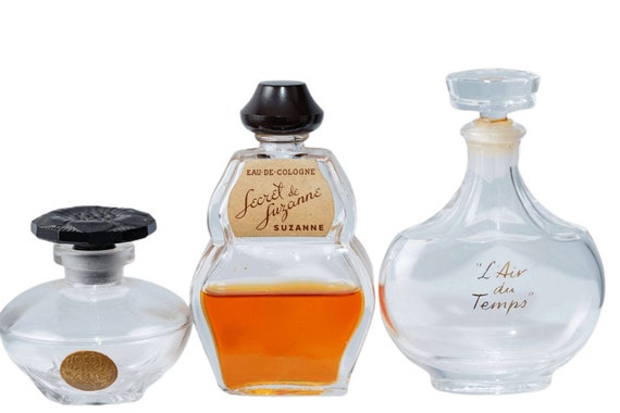 c1950's French perfume bottles b - image 1