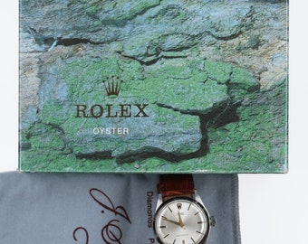 Reloj Rolex Oyster resistente a golpes de 1953 con caja