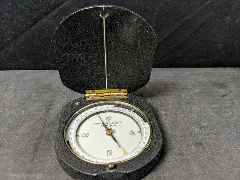 C1940 Kueffel Esser Surveyors Engineers Compass New York Etsy - !   image 0