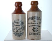 c1890 Stoneware Ginger Beer Bottles