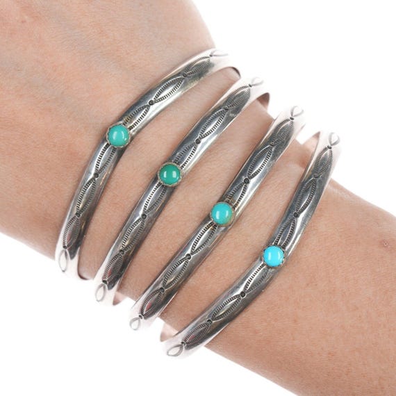 Native American Important Vintage Zuni Glenn Paquin Sterling Silver Bracelet Cuff Old Native American Important Vintage Zuni Glenn Paquin Sterling Silver Bracelet Cuff Old