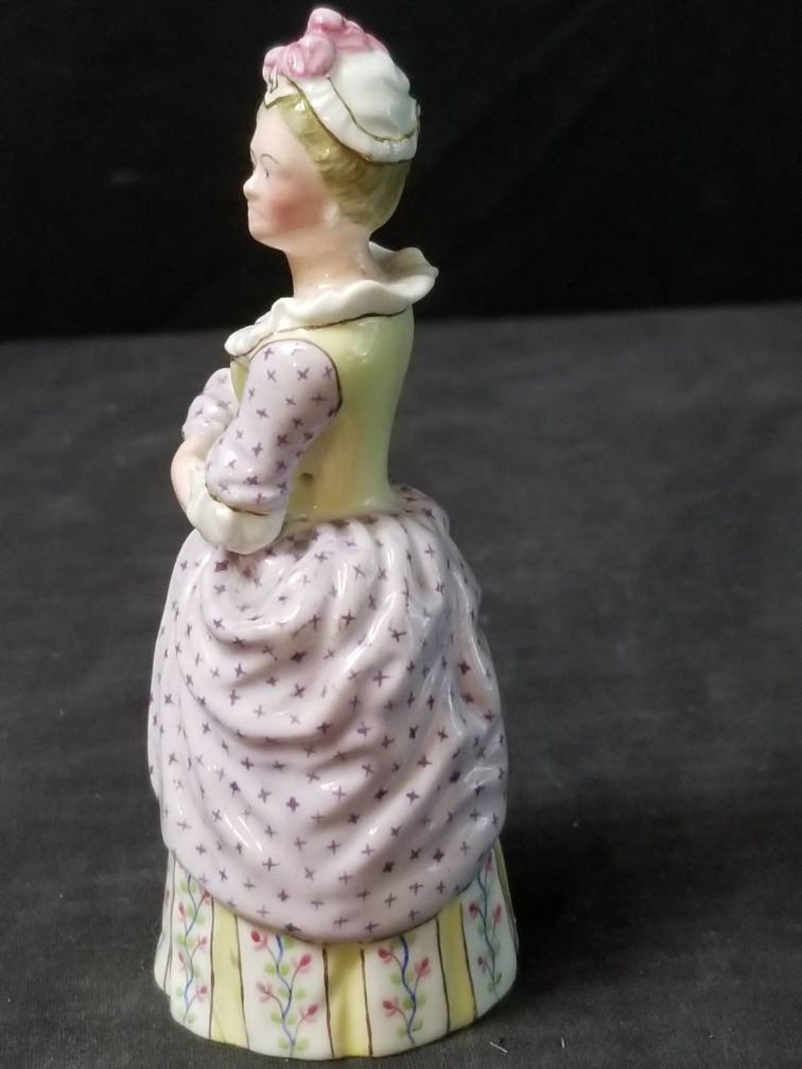 C1840 Minton Figural Candle Snuffer Figure woman 4.5 Etsy