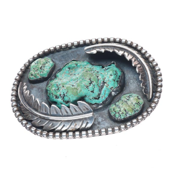 フェザー STERLING バックル vintage