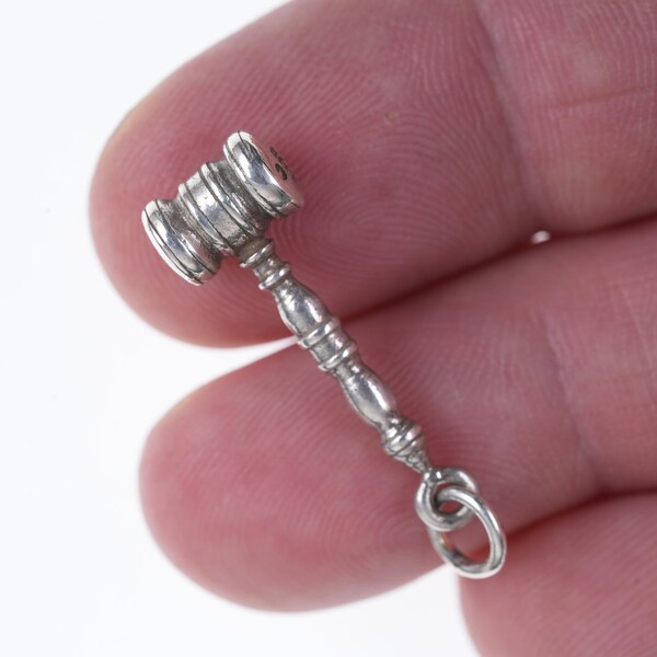 Gavel Charm Etsy