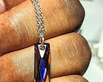 Fashion Volcano Crystal Necklace