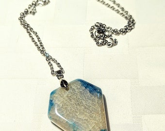 Blue Pendant Necklace