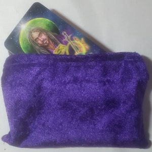 CUSTOM CARD CASE - Any Color, Any Size, bag, zipper closure deck, card case, pouch, Tarot, oracle, Lenormand