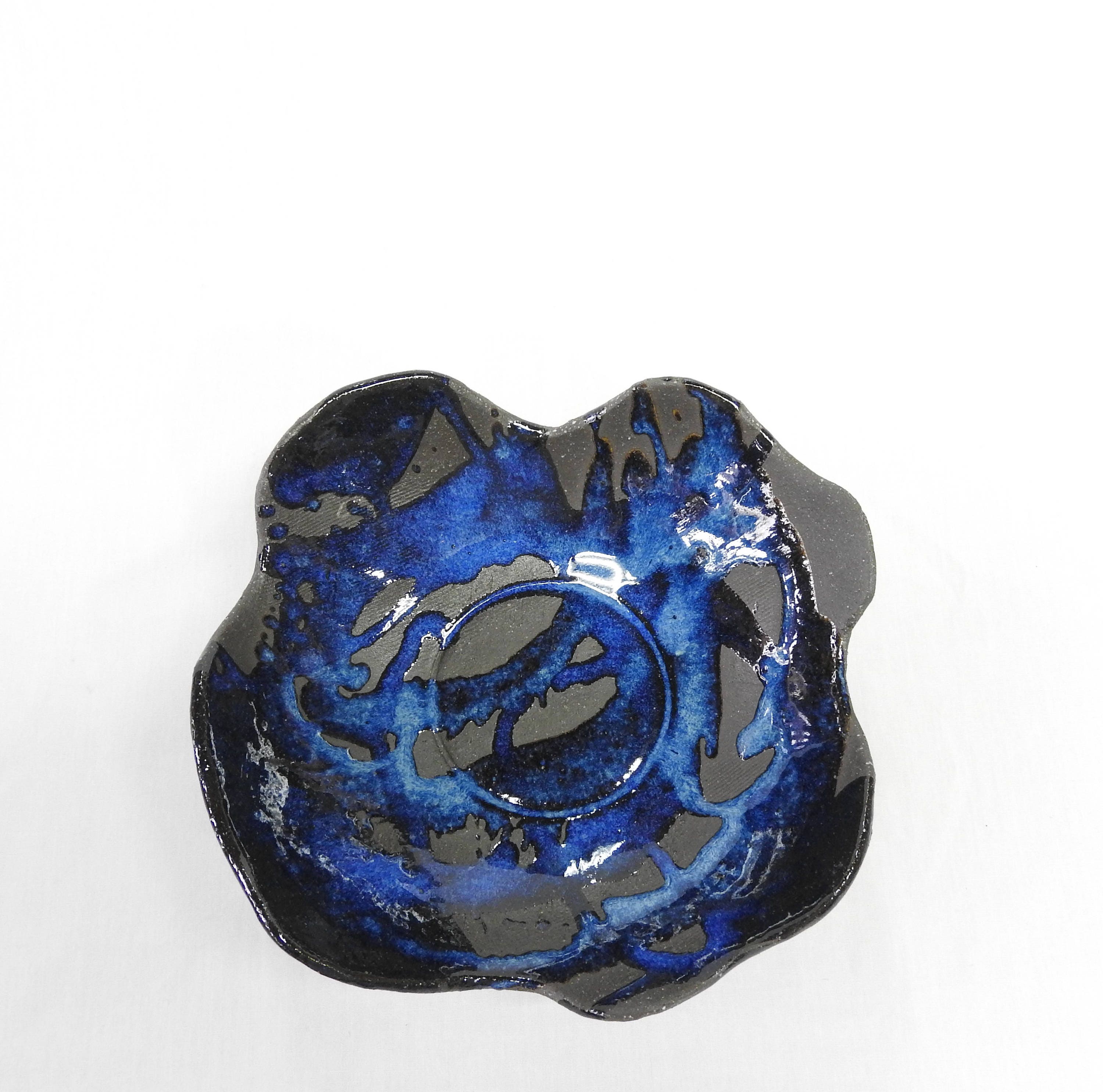 Handmade Ceramic Plate Flower Shaped Plate Dinner Plate Etsy