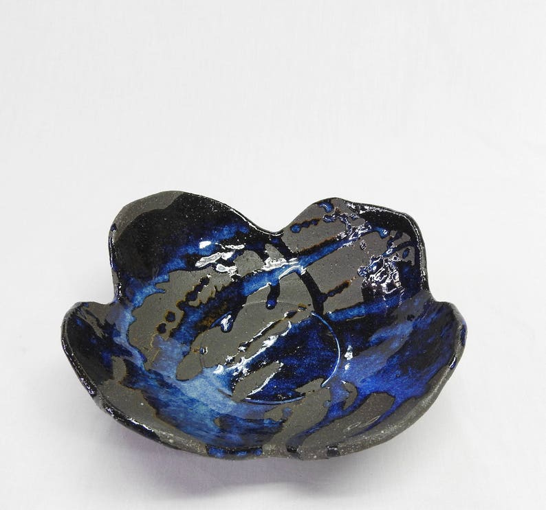 Handmade Ceramic Plate Flower Shaped Plate Dinner Plate Etsy