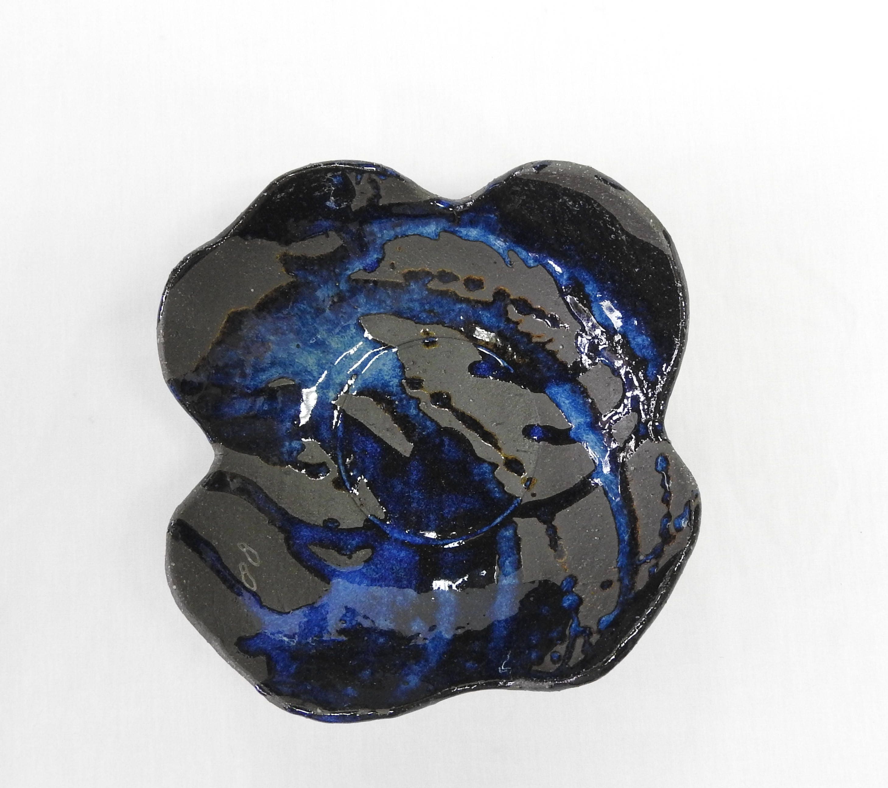 Handmade Ceramic Plate Flower Shaped Plate Dinner Plate Etsy