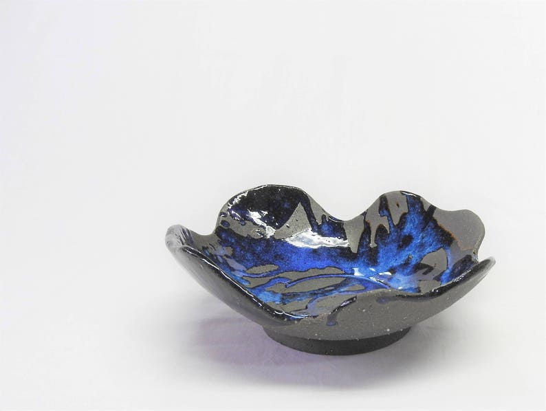 Handmade Ceramic Plate Flower Shaped Plate Dinner Plate Etsy