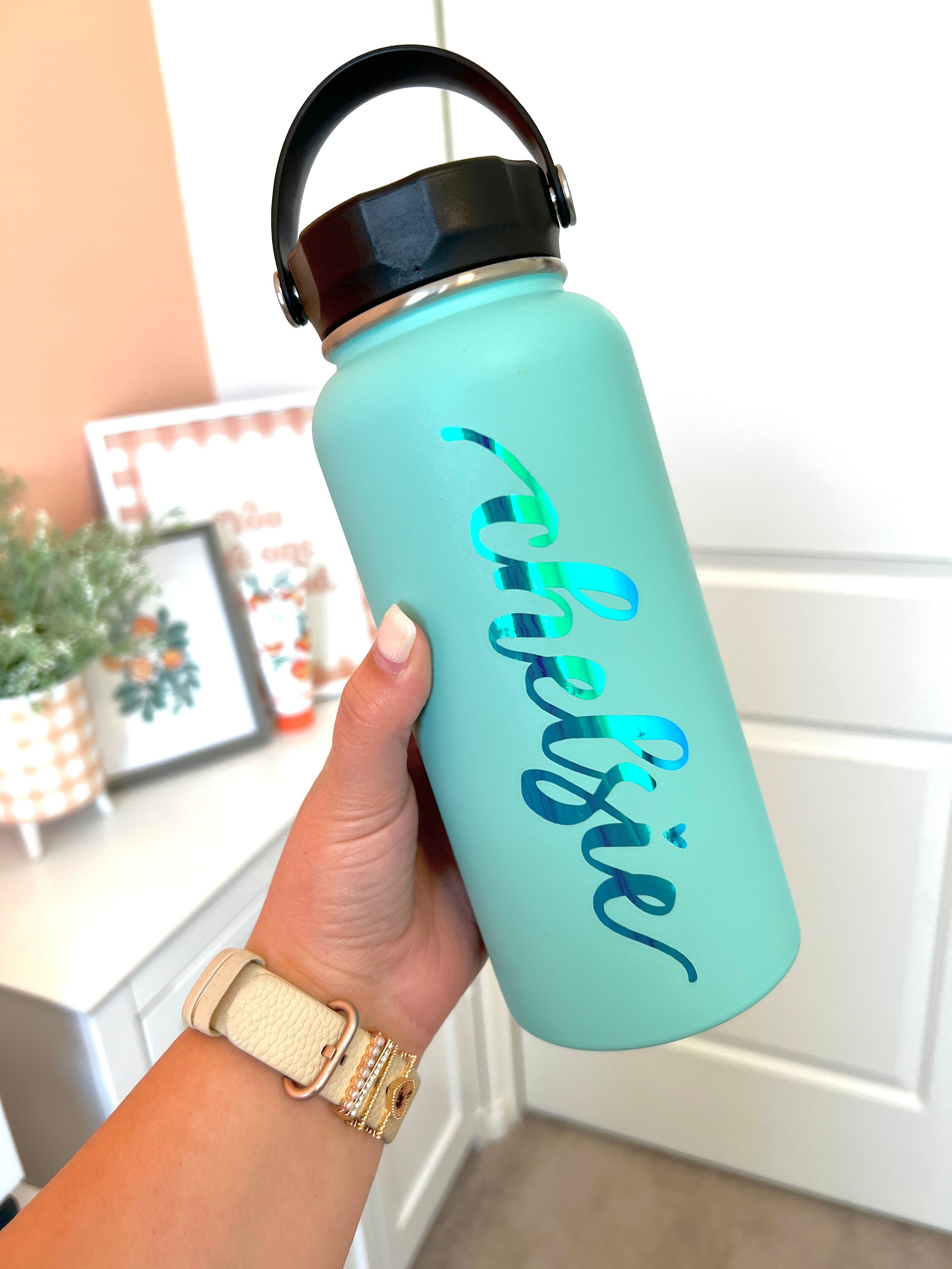 OLIVIA Font Custom Vinyl Decal // Personalized Name Sticker // Sweetly ...