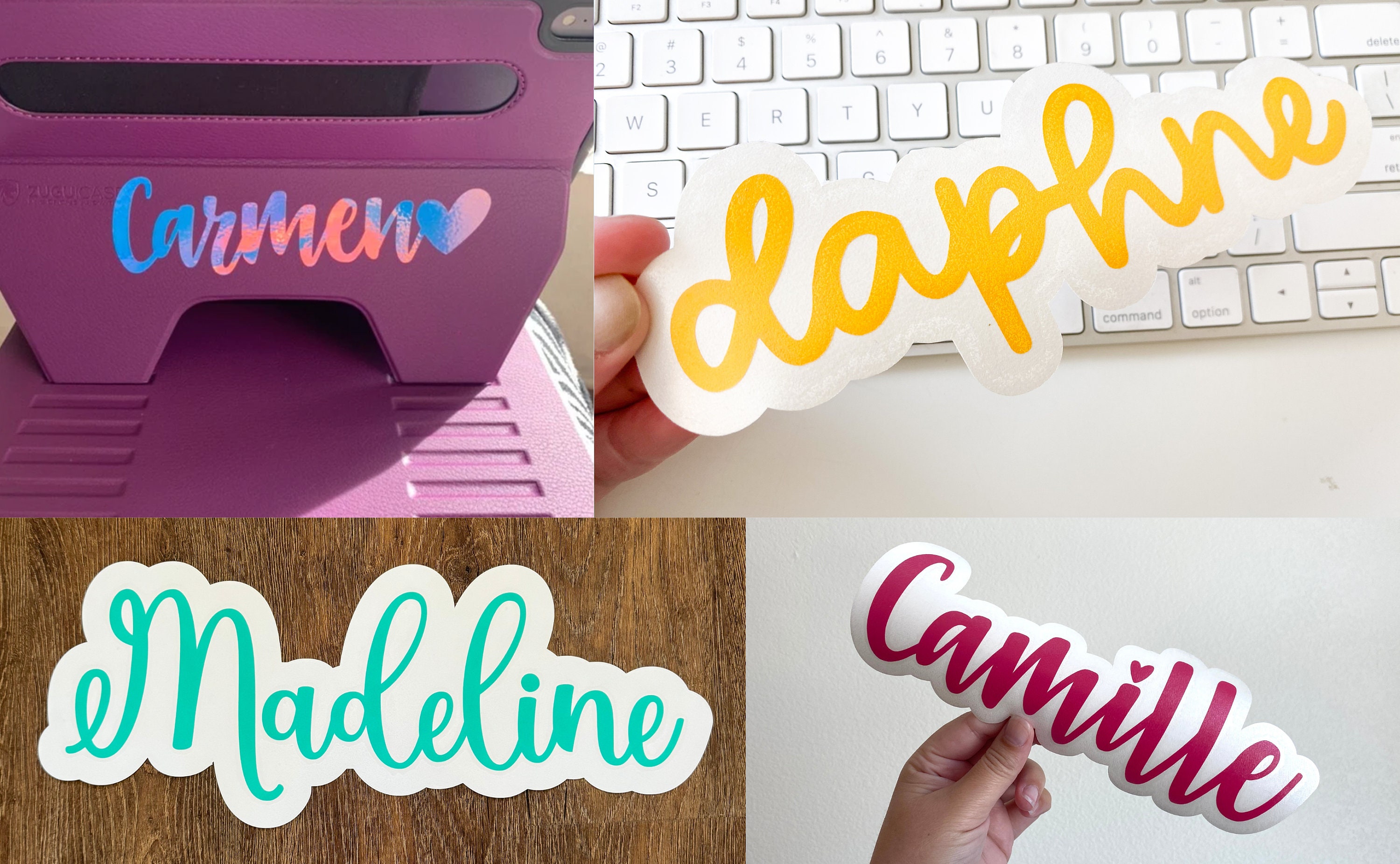 Camp Trunk Personalized Name Decal // Camp Trunk Decal // Name Sticker ...
