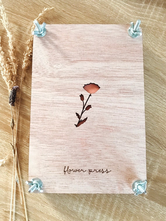 Flower Press large Flower Design Etsy