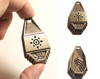 Digimon adventure crests 3d print in metal - accept commission and customization