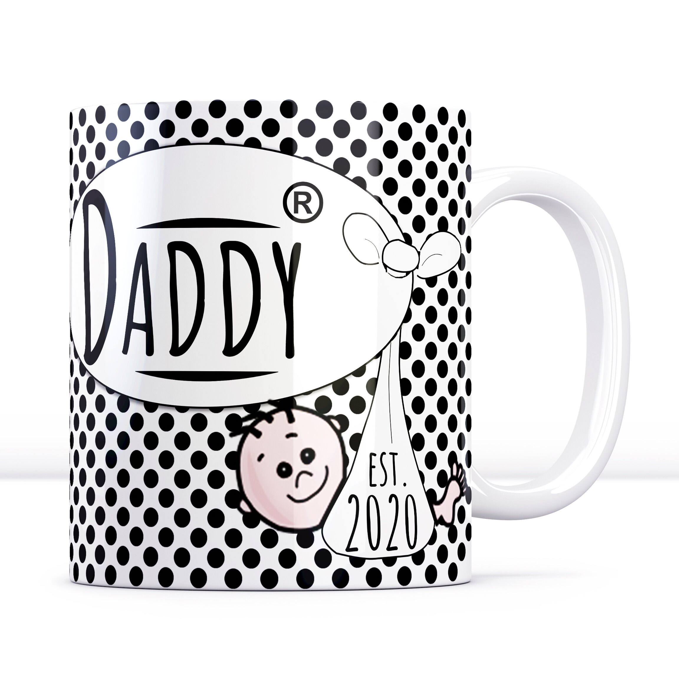 New Mum Gift New Dad Mum Dad Mugs New Baby Parents Present for New