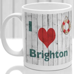 Brighton mug, Ideal present,custom design.