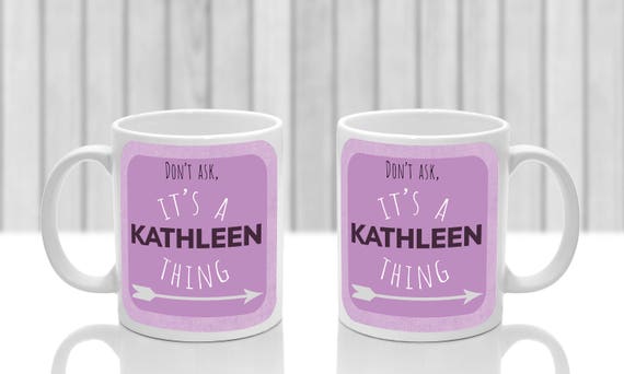 Its a Kate thing Pink Kate's mug 
