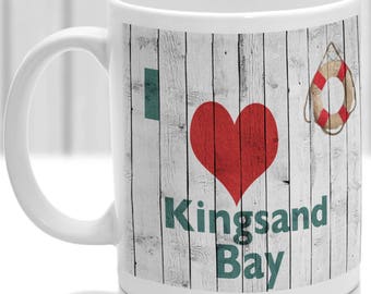 Kingsand Bay mug, Gift to remember Cornwall, Ideal present,custom design.