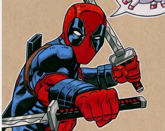 Impresión de arte Deadpool