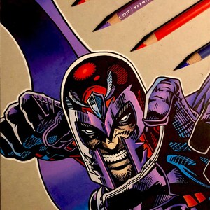Magneto art print