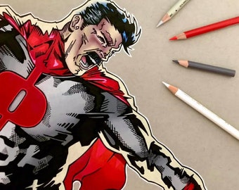 Impresión de arte Omni-Man / Invencible