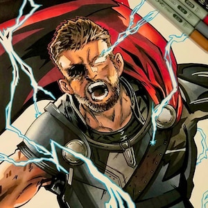 Thor art print