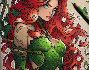 Poison Ivy art print