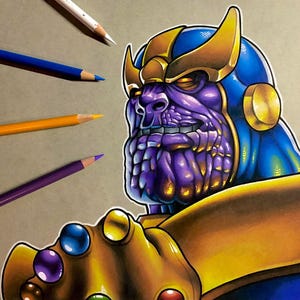 Thanos art print