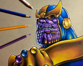 Thanos art print