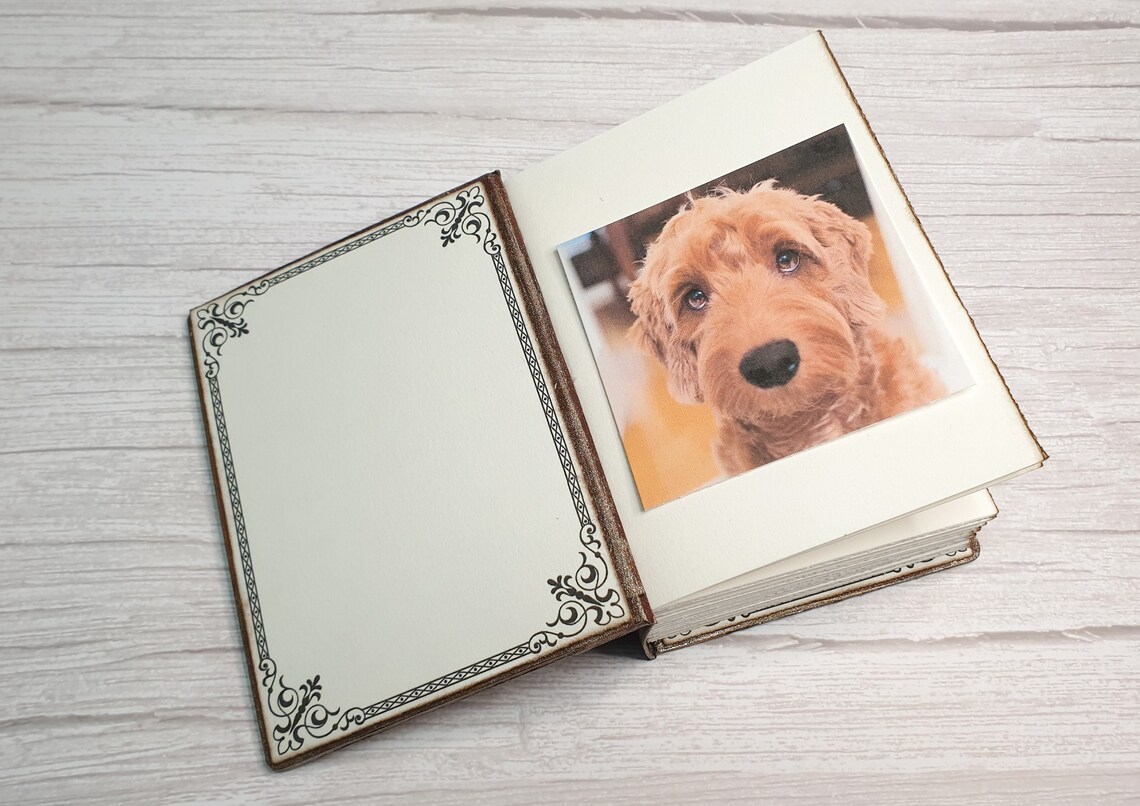 Personalized Pet Memory Book. 4x6 inches. Etsy
