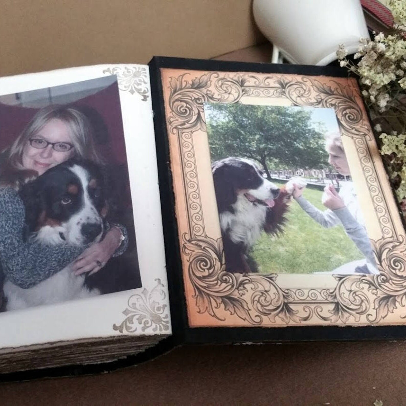 Custom Pet Photo Album Pet Book New Puppy Book Family Pet Etsy