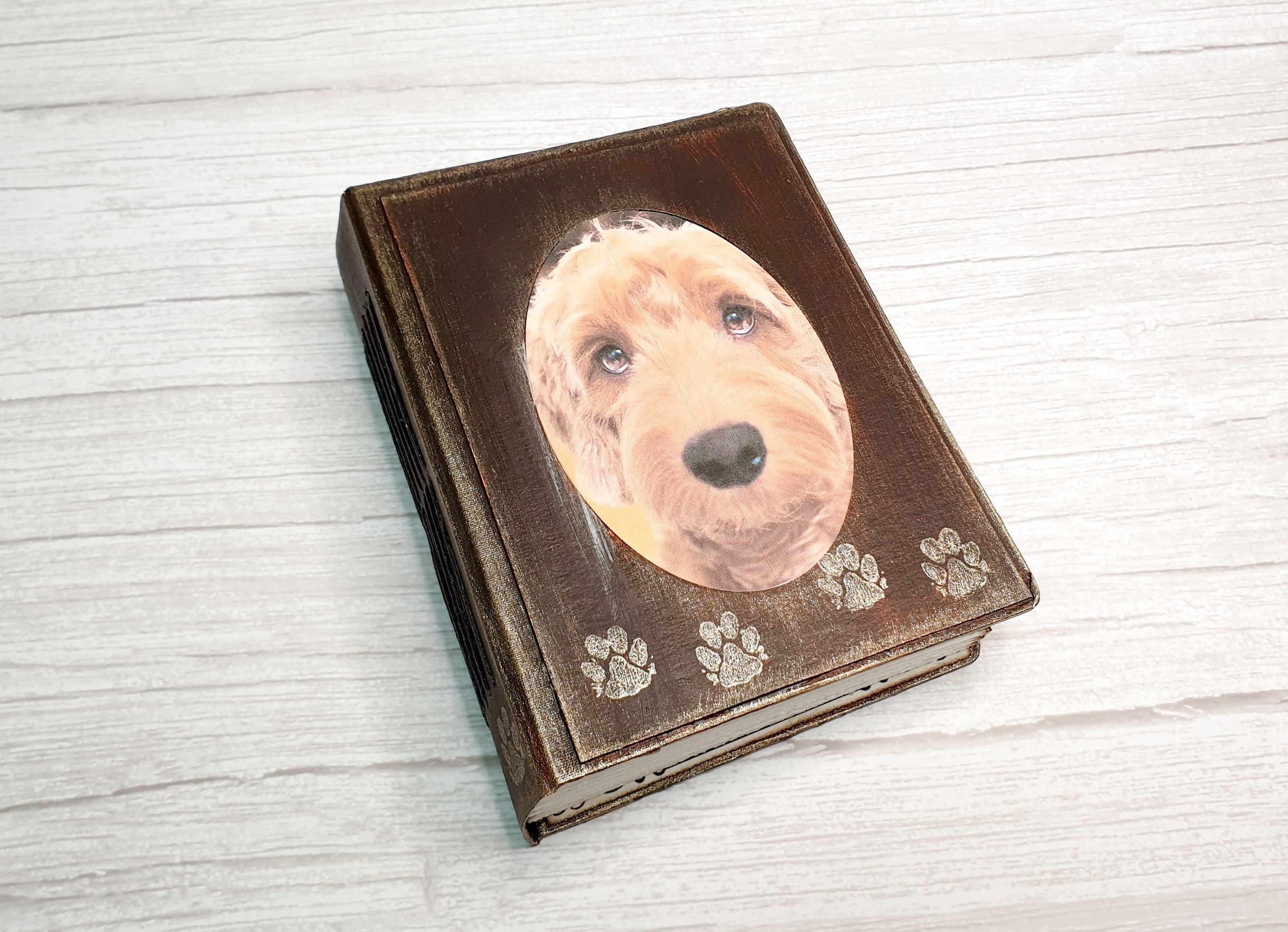 Personalized Pet Memory Book. 4x6 inches. Etsy