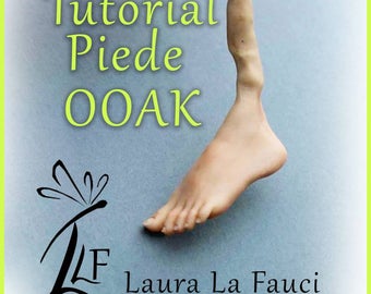 Ooak foot video tutorial in polymer clay, foot polymer