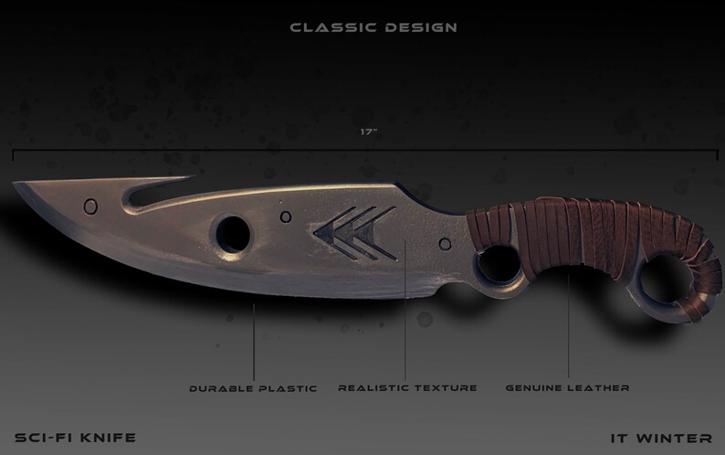 Sci-Fi Prop Blade **MADE TO ORDER**