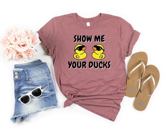 Show Me Your Ducks Funny Cruise Shirt, Cruising Ducks, Jeep Ducks Shirt, Funny Cruise T-shirt, Funny Cruise Gift, Funny Jeep Gift, Dad Shirt