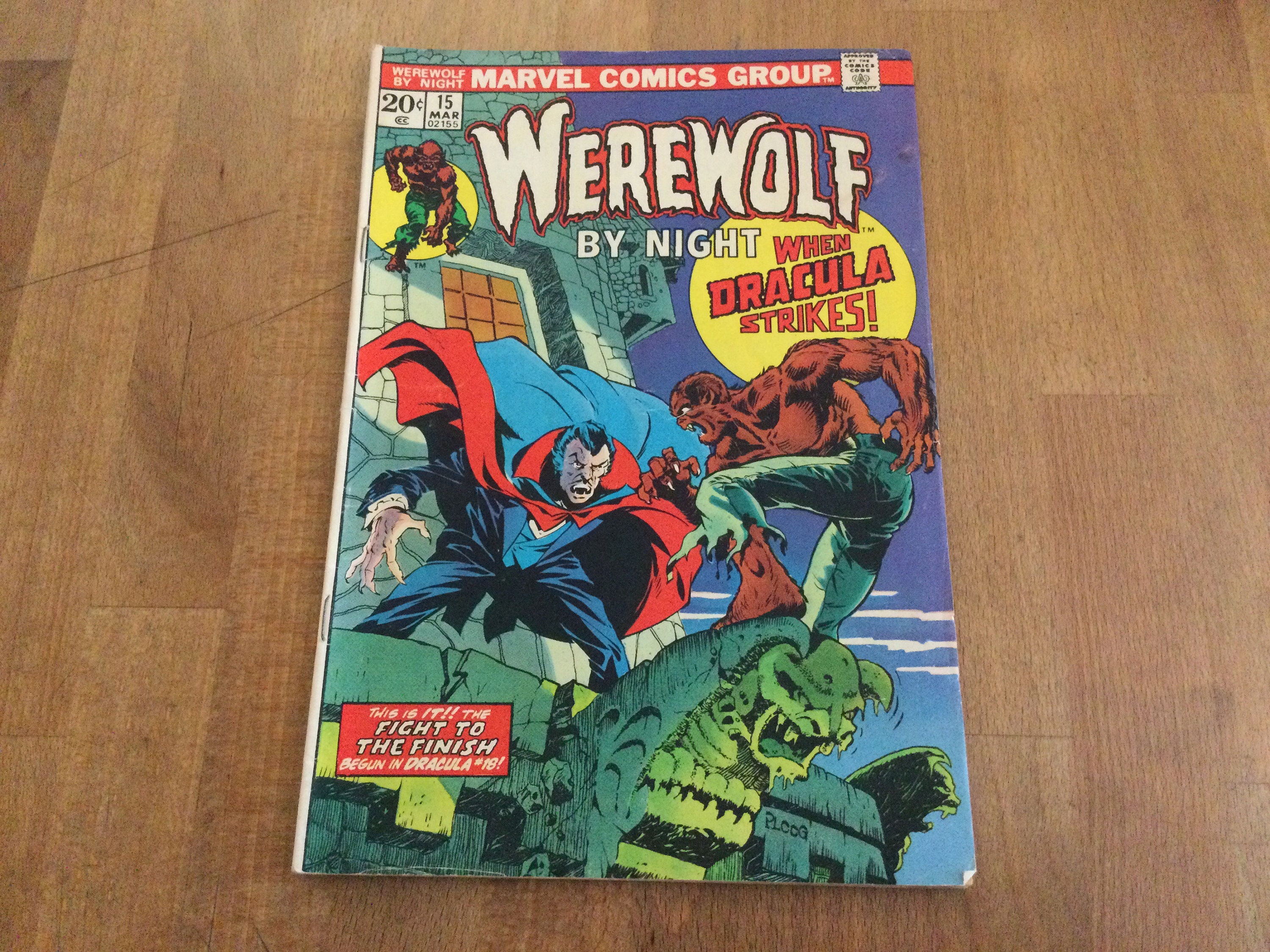 Werewolf By Night # 18 Vintage June 1974