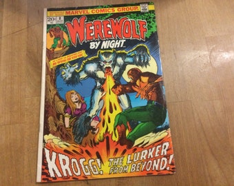 Werewolf By Night Marvel Comics vol 1 no 8 1974